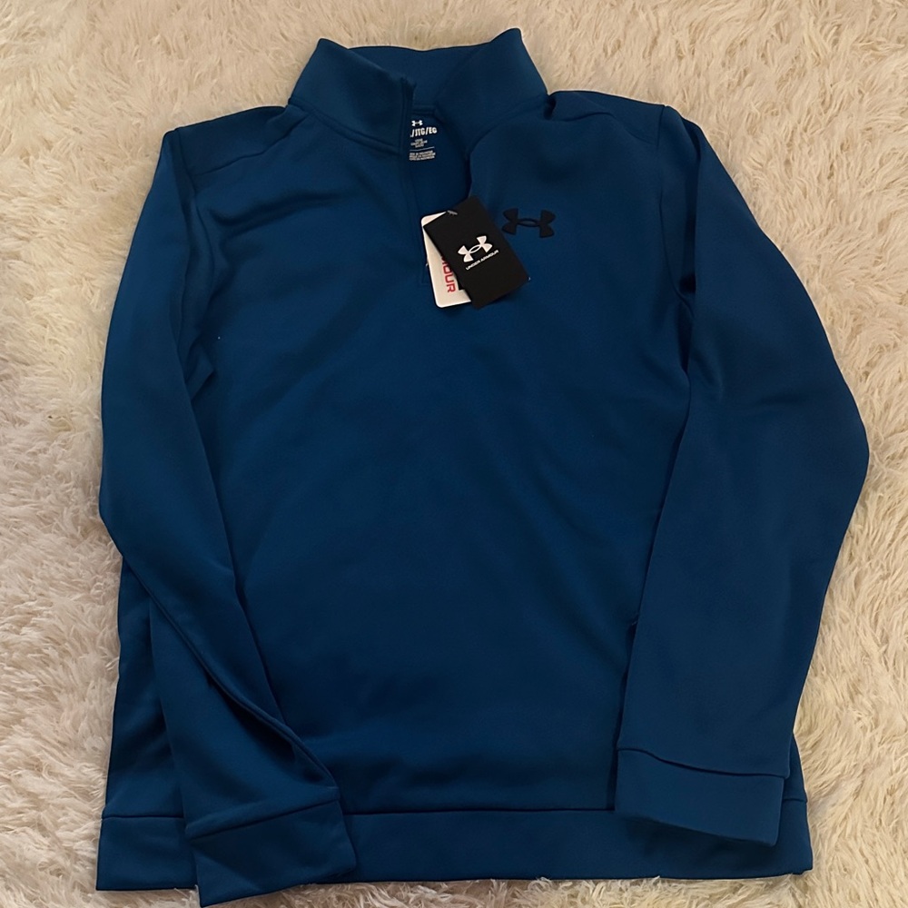 Under Armour Navy Quarter-Zip Pullover